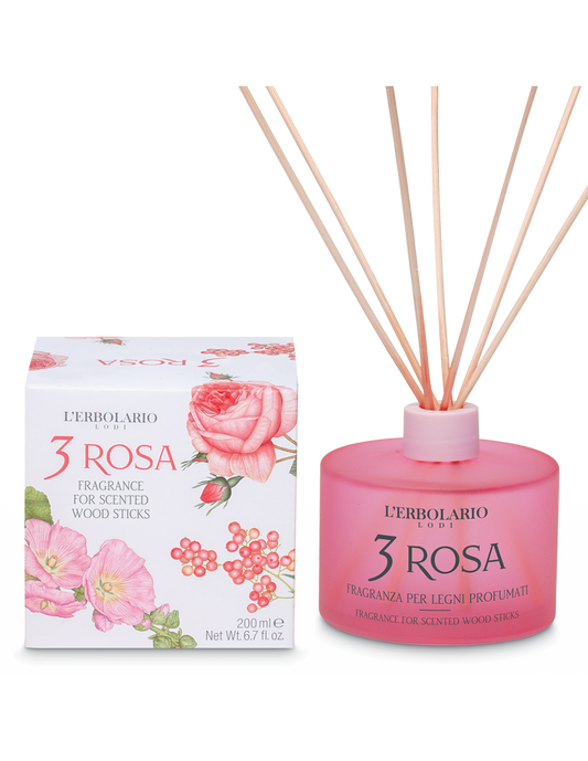 3 Rosa Diffuseur maison