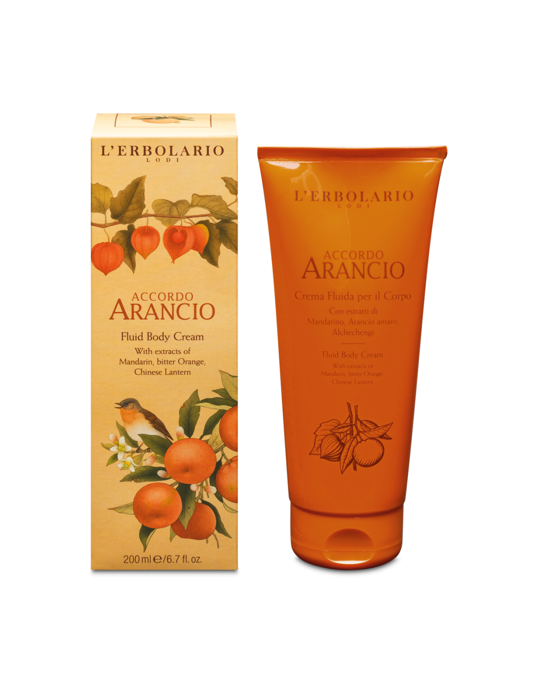 Accordo Arancio Lait fluide pour le corps - Orange