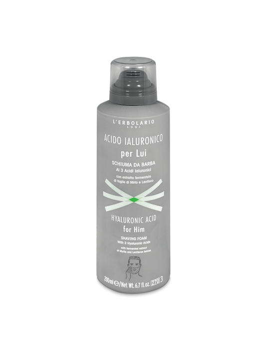 Acide Hyaluronique pour lui Mousse à raser délicate