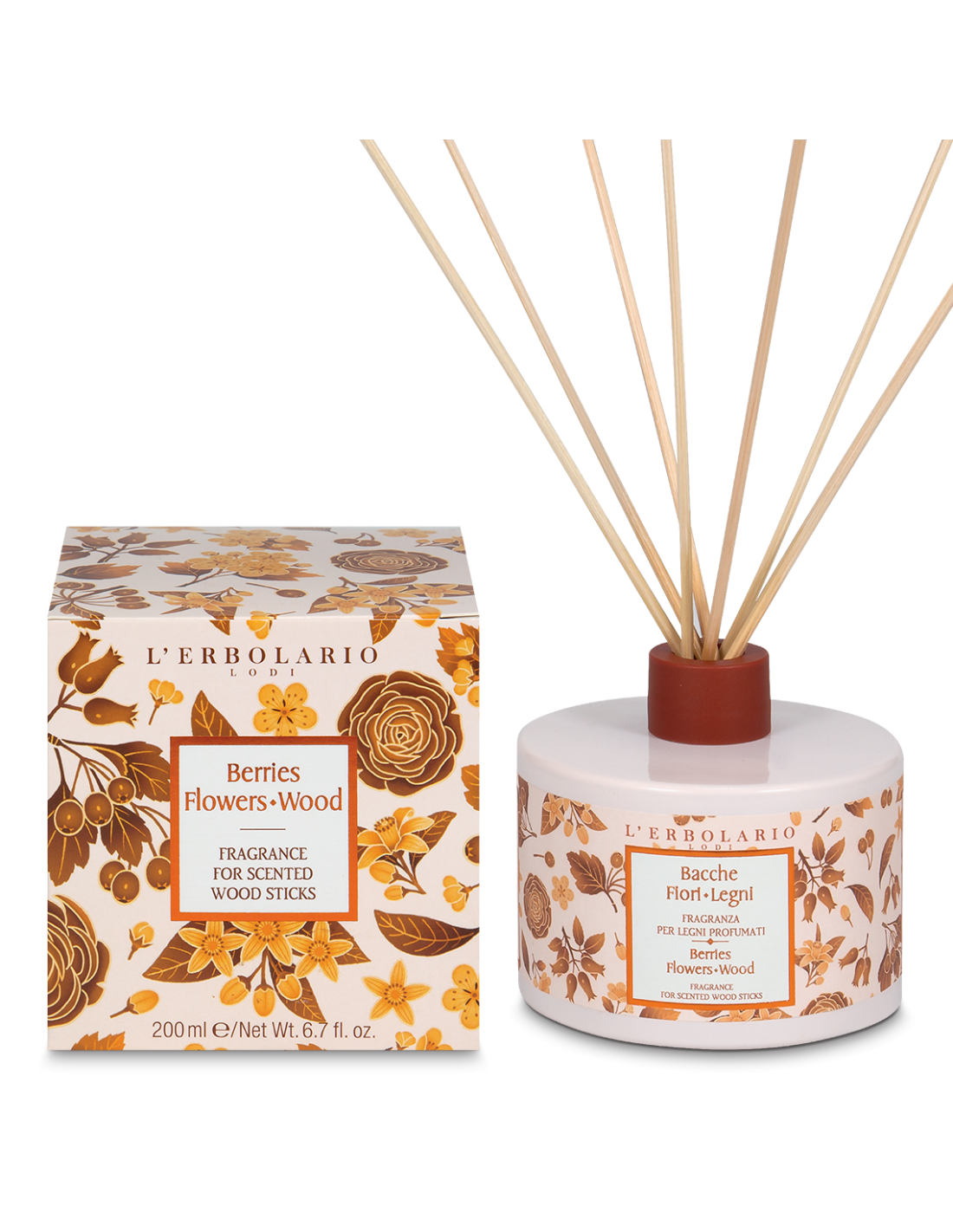 Diffuseur d'ambiance Bacche Fiori Legni - Baies, Fleurs & Bois