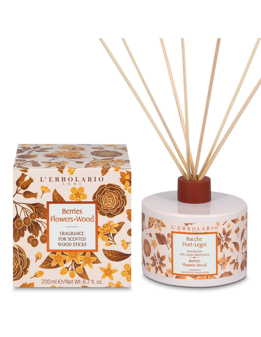 Bacche Fiori Legni Diffuseur maison - Baies, Fleurs & Bois