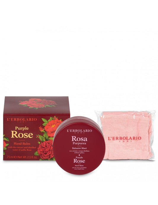 Rosa Purpurea  Baume mains - Rose pourpre