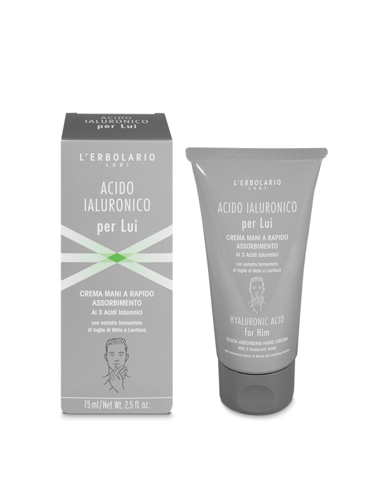 Acide Hyaluronique pour lui Crème mains