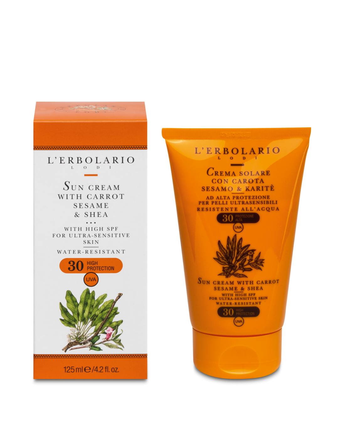 Crème solaire SPF 30 pour peaux ultra-sensibles