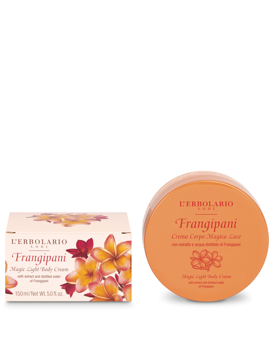 Frangipani Crème corps pailletée