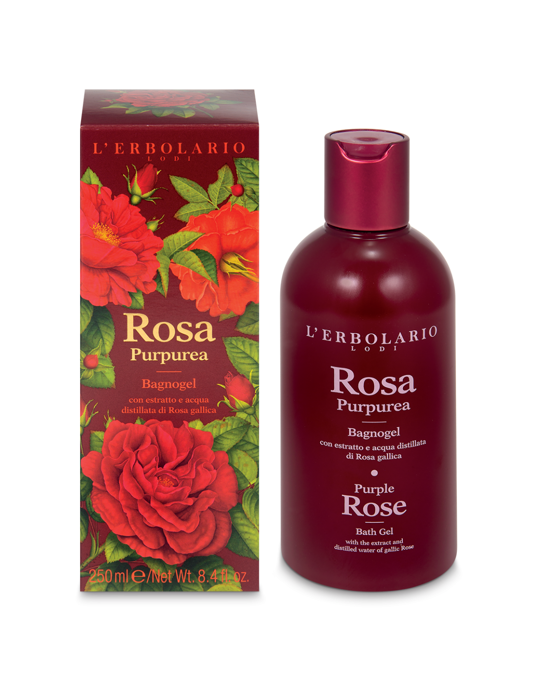 Gel douche Rosa Purpurea - Rose Pourpre