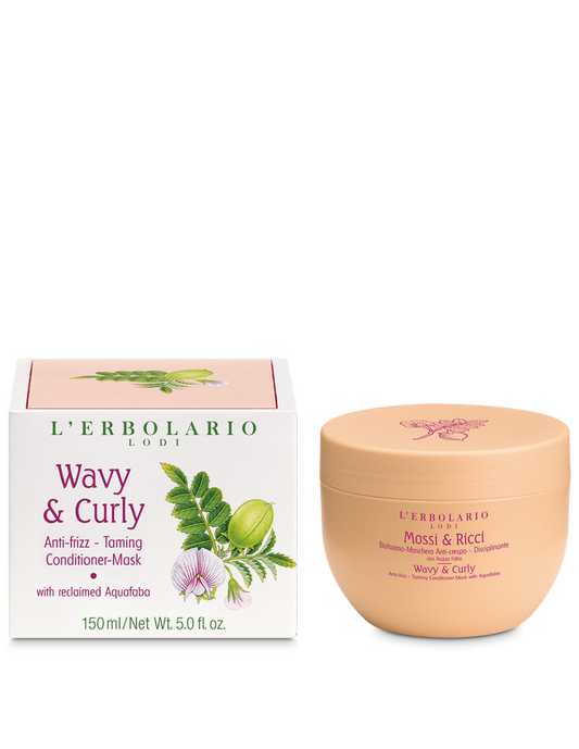 Masque-après-shampoing cheveux ondulés et bouclés
