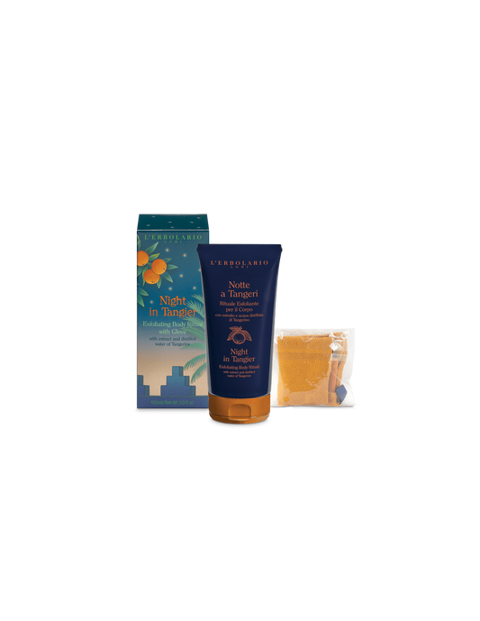Notte a Tangeri Rituel exfoliant pour le corps + gant de massage