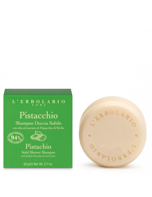 Pistache Shampoing douche solide