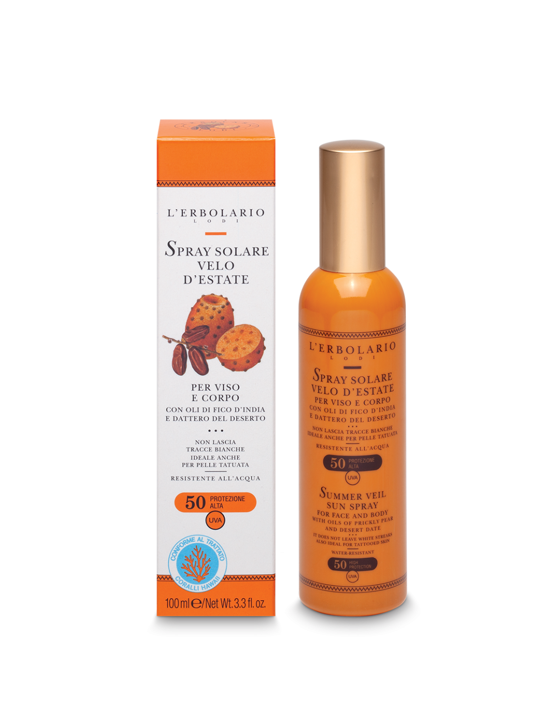 Spray de protection solaire - SPF 50