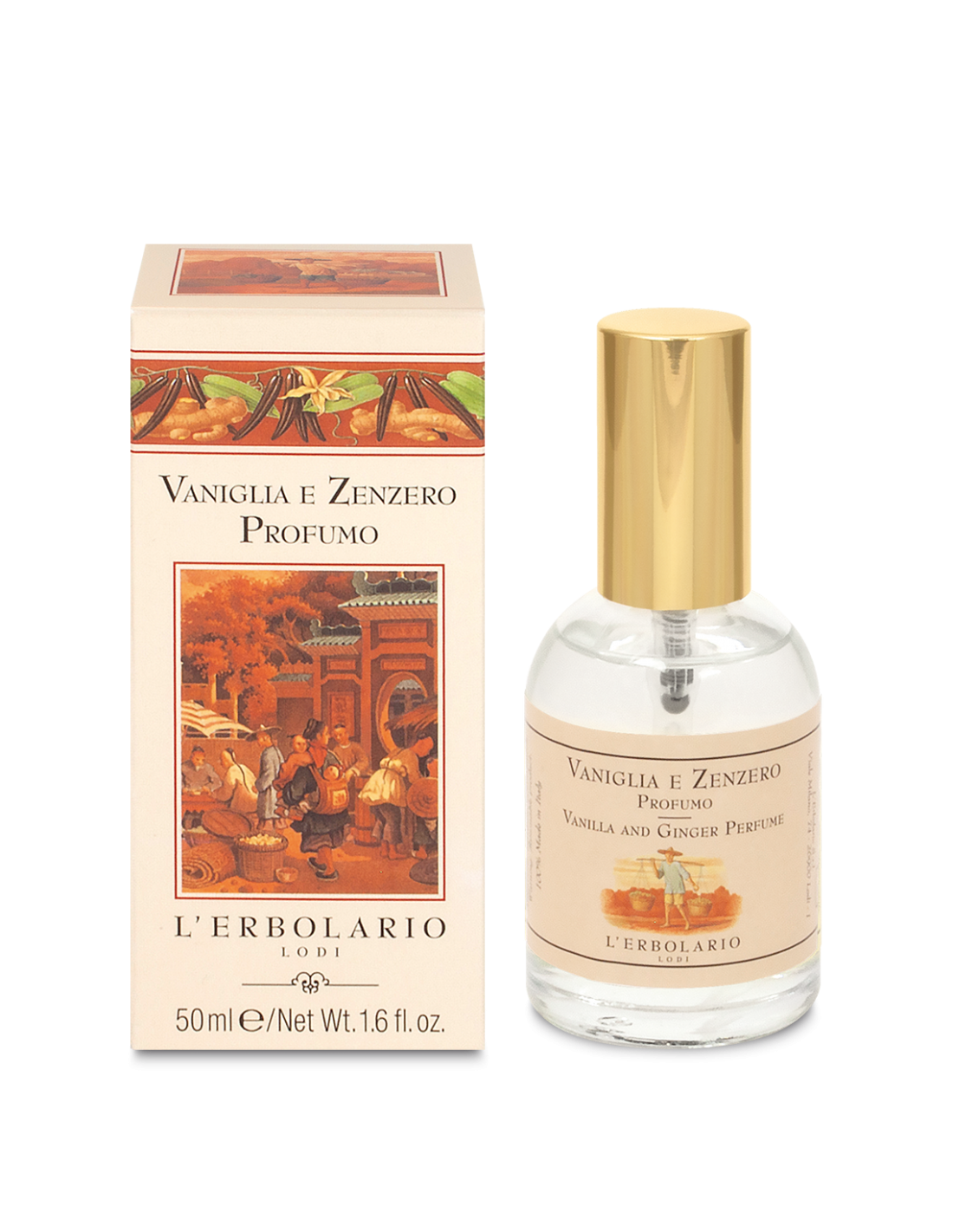 Parfum Vanille et Gingembre 50ml